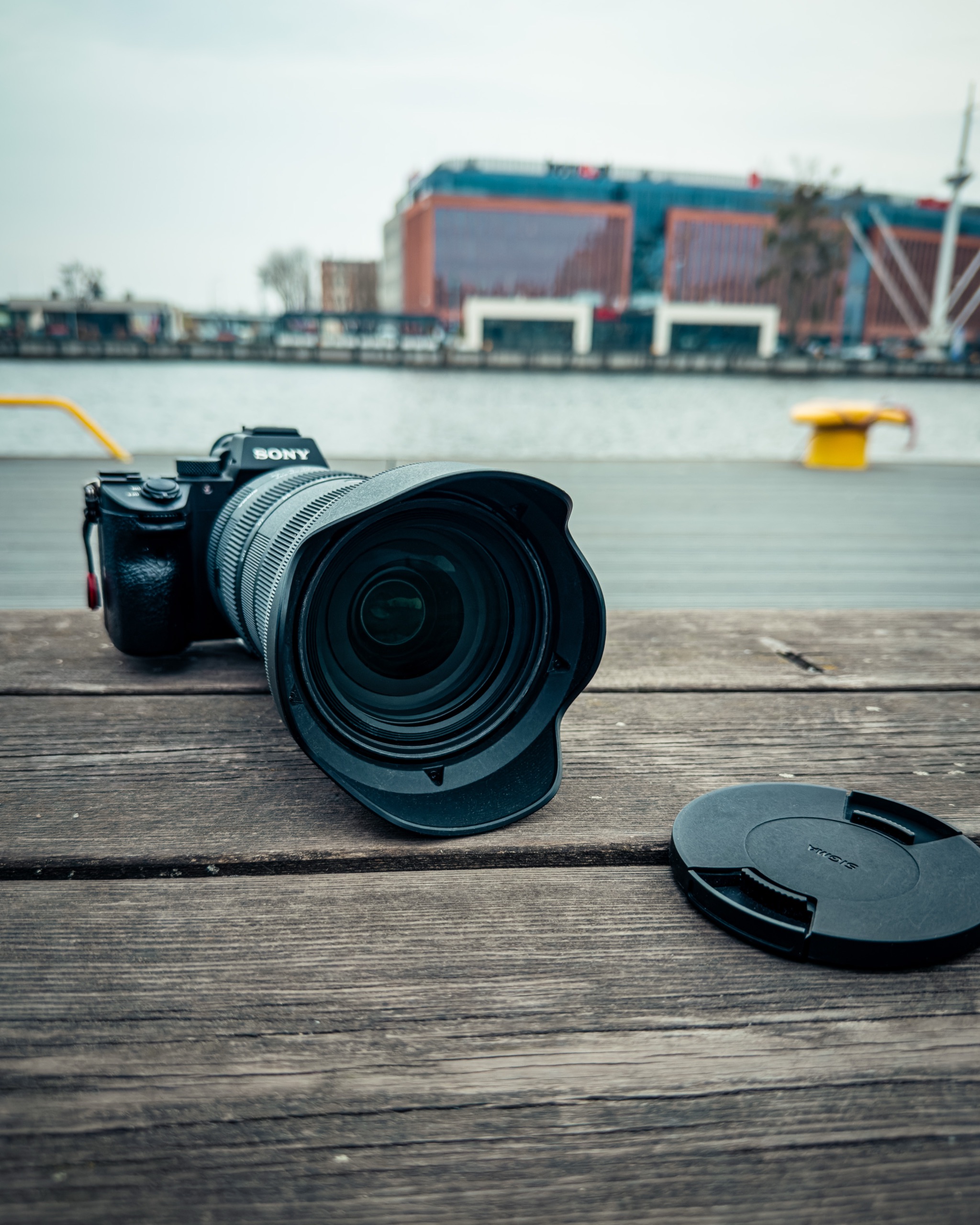 The front of the lens — the design and diameter of the lens element, which determines the character of the image and how it handles light.